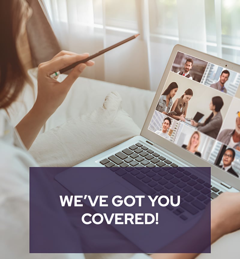 we've got you covered